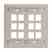 Leviton 42080-12T Wallplate 12 Turkiye