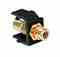 Leviton 40830-BER Jack Rca Spkr W/red Blk Turkiye
