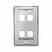Leviton 43080-1L4 Wallplate 4 Turkiye