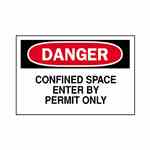Brady 40988 Confined Space Sign Turkiye