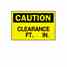 Brady 42387 Traffic Sign: Industrial Turkiye