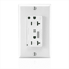 Leviton T8380-W 20 Amp Turkiye