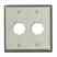 Leviton D6710-2S2 Wp Ind 2 Port Dg Ss Turkiye