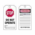 Brady 86537 Accident Prevention Tags Turkiye