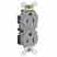 Leviton CR15S-GGY 15 Amp Turkiye