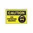 Brady 25892 Eye Protection Sign Turkiye