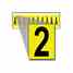 Brady 1530-2 15 Series Number & Letter Card Turkiye