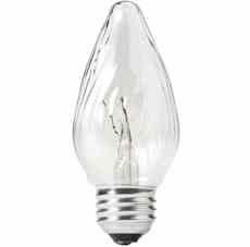Philips Lighting BC40F15 / CL / LL 6 / 2 BC40F15/CL/LL 6/2 40 Watt Incandescent Bulb Clear Flame Tip Turkiye