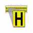 Brady 1520-H 15 Series Number & Letter Card Turkiye