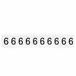 Brady 9713-6 97 Series Number & Letter Card Turkiye