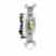 Leviton CS215-2GY Sw Tog Dp/5502 Turkiye