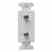 Leviton 40682-GY Insrt Dplx F Turkiye