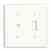 Leviton 86077 Combo Wallplate Turkiye