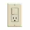 Leviton 5625-ASP 15 Amp Duplex Combination Switch Turkiye