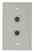 Leviton 40982-W W/plt Flmt 2 F Turkiye