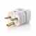 Leviton 8656-V 615p Python Plug White Turkiye