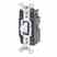 Leviton 1256-W Momentary Toggle Switch Turkiye