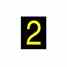 Brady 5890-2 lite Reflective Numbers & Letters Turkiye