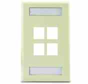 Leviton 42080-4IS Wallplate 4 Turkiye