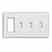 Leviton 80732-I Comb Wallplate Turkiye