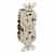 Leviton 8300-HLI Hospital Grade Duplex Receptacle Turkiye