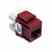 Leviton 5G110-RR5 Jack Cat 5e+ 8p8c Red Turkiye