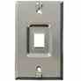 Leviton 4108W-1SP Telephone Wall Jack Stainless Steel Turkiye