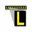 Brady 7897-L Outdoor Numbers & Letters Turkiye