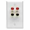 Leviton AEMRK Audio Wallplate 1g Turkiye