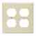 Leviton 78016 Duplex Wallplate Turkiye