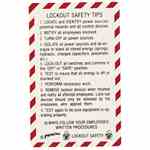 Brady LOSC13 Prinzing Lockout Safety Card 10/ea Turkiye