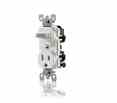 Leviton T5225-W Combination Toggle Switch / Receptacle Turkiye