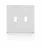 Leviton PJ2C-C0W Toggle Wallplate Turkiye