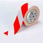 Brady 104318 2 In X 100 Ft B514 Red/white Floor Tape
