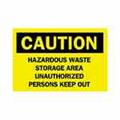 Brady 70374 Chemical & Hazardous Materials Sign