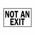 Brady 84687 B302 7x10 Blk/wht Sign