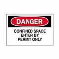 Brady 40988 Confined Space Sign
