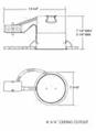Juno Lighting TC2R Incandescent Housing