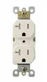 Leviton W5820-T0W Tamper/Weather Resistant Duplex Receptacle