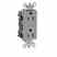 Leviton M1626-GY Levlok 15a Comm Decora